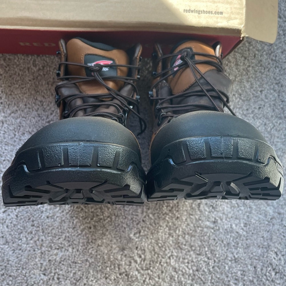 Red Wing Boots Size 14.0 EE #2436 Aluminum Toe Waterproof Electrical Hazard - Picture 12 of 15